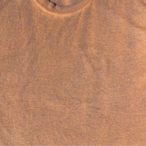 Brown Blue Hazy Dyed T-Shirt - Picture 2 of 4